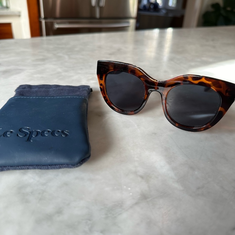 Le Specs Air Heart Sunglasses